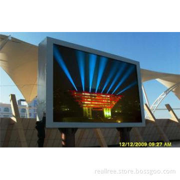 Large Size Advertising LED Billboards , P16 1RGB Full Color